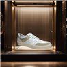 Sneakers in Pelle Dettagli Eleganti - 44, BIANCO Sneakers in Pelle Dettagli Eleganti - 44, BIANCO